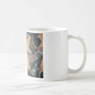 Maasai Tradition und Kultur Muster Art Design Tasse