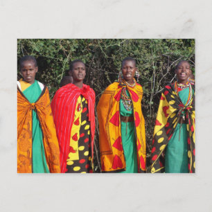 Maasai Women - 1 Postkarte