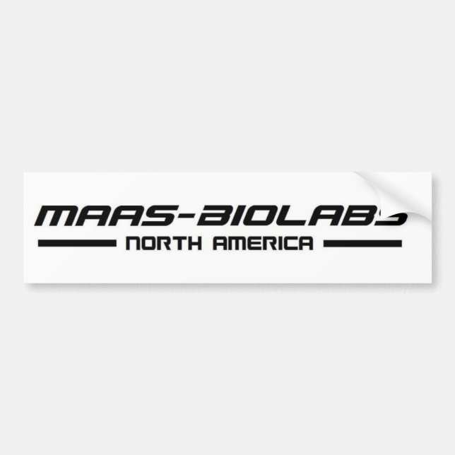 Maasbiolabs-Autoaufkleber Autoaufkleber (Vorne)