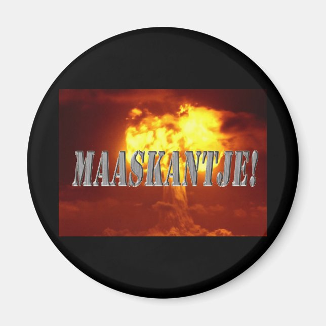 Maaskantje Magnet (Vorne)