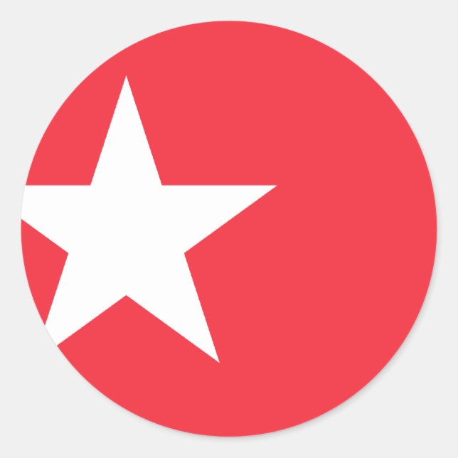 Maastricht, Niederlande Runder Aufkleber (Vorderseite)