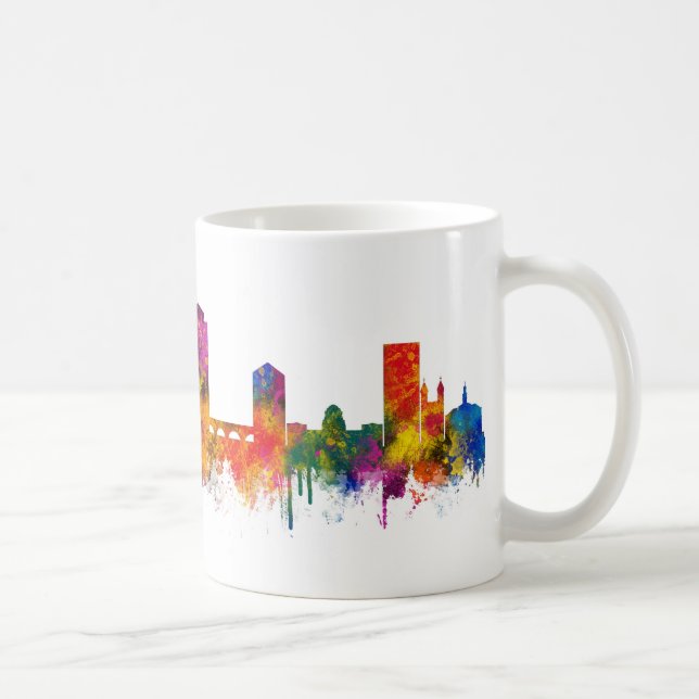 Maastricht Niederlande Skyline Kaffeetasse (Rechts)