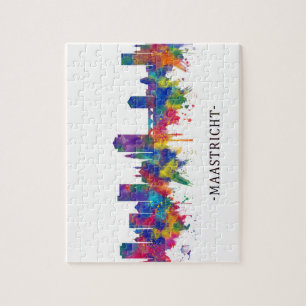 Maastricht Niederlande Skyline Puzzle