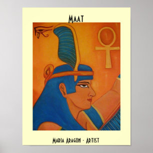 MAAT - ÄGYPTISCHE REGIERUNG POSTER