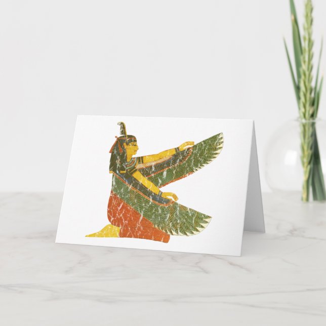 Maat Kneeling Karte (Vorderseite)