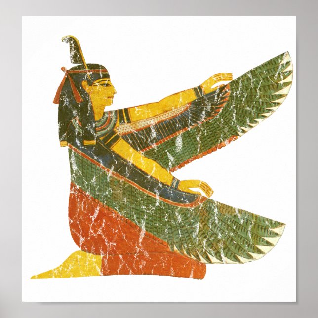 Maat Kneeling Poster (Vorne)