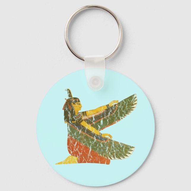Maat Kneeling Schlüsselanhänger (Vorderseite)