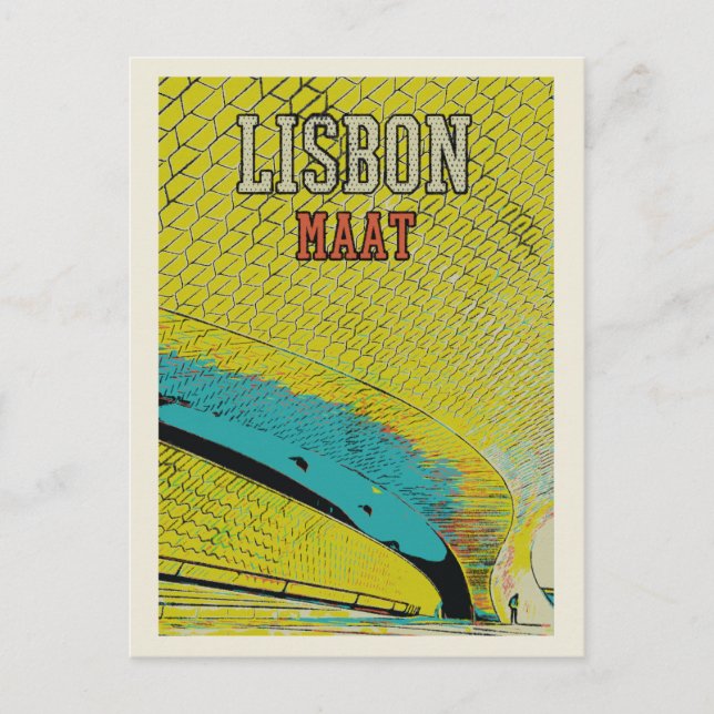 MAAT-Museum in Lissabon Postkarte (Vorderseite)