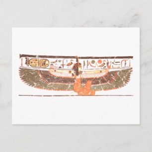 Maat-Nefertari-Grab Postkarte