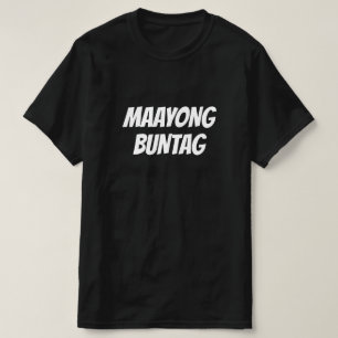Maayong buntag, Guten Morgen in Französisch T-Shirt