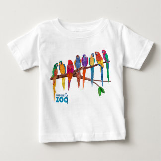 Mabells Zoo-Tiere, die Papageien Baby T-shirt