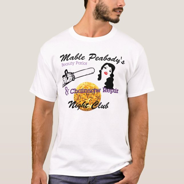 Mable Peabodys Schönheits-Wohnzimmer-u. T-Shirt (Vorderseite)