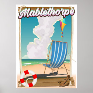 Mablethorpe Ferienposter Poster