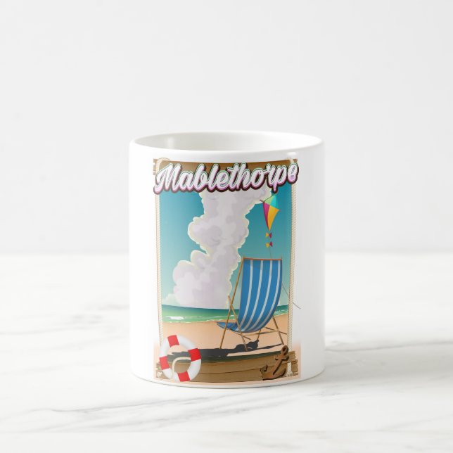 Mablethorpe Holiday Poster Tasse (Mittel)