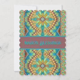 Mabon Blessings-Content Mandala Einladung