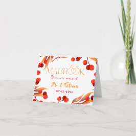 Mabrook|- Islamische Glückwunschkarte Karte