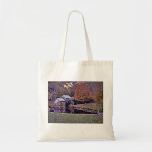 Mabry Mill in der Herbsttasche Tragetasche
