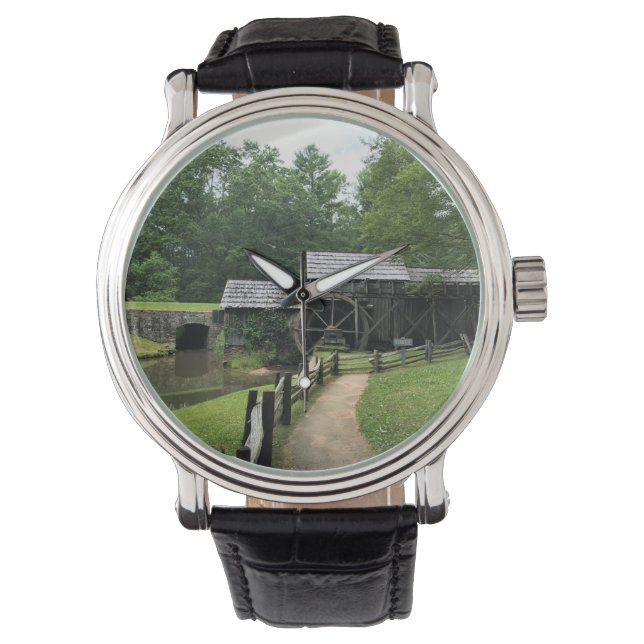 Mabry Mill, Virginia Armbanduhr (Vorderseite)