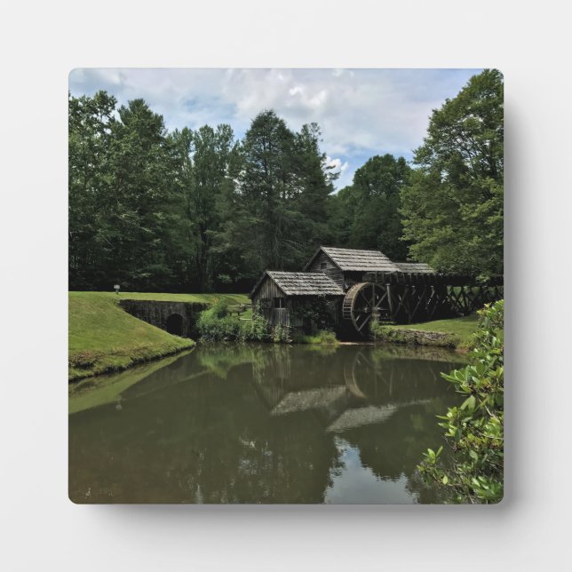 Mabry Mill, Virginia Fotoplatte (Vorderseite)