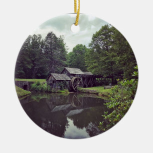 Mabry Mill, Virginia Keramik Ornament