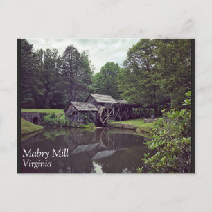 Mabry Mill, Virginia Postkarte