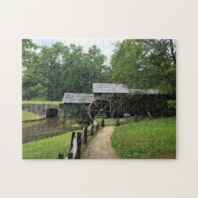 Mabry Mill, Virginia Puzzle (Horizontal)