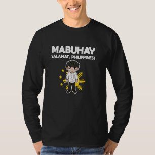 Mabuhay Salamat Philippinen Pilipinas Proud Filipi T-Shirt