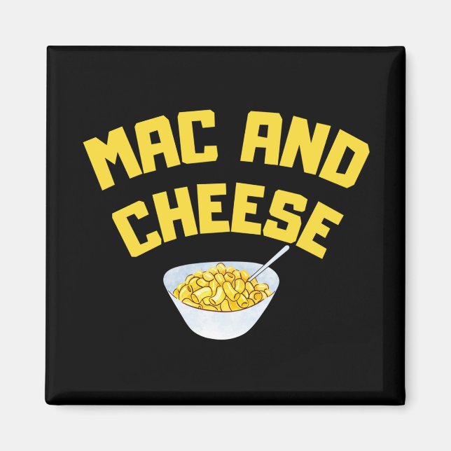 Mac And Cheese| Makkaroni mit Käse Magnet (Vorne)