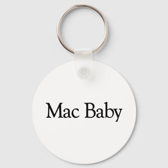 Mac Baby Schlüsselanhänger (Vorderseite)