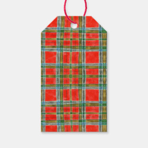 MAC BAIN TARTAN Geschenktasten Geschenkanhänger