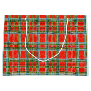 MAC BAIN TARTAN Große Geschenktasche Große Geschenktüte