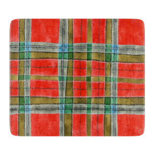 MAC BAIN TARTAN Schneidbrett 6x7 Schneidebrett