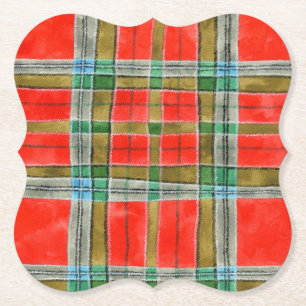 MAC BAIN TARTAN Untersetzer für Armpapiere