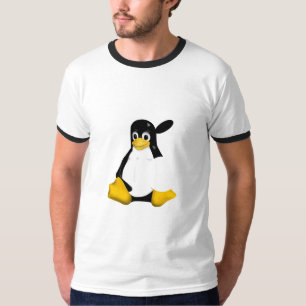 MAC BIRNEN-APPLES LINUX TUX T-Shirt