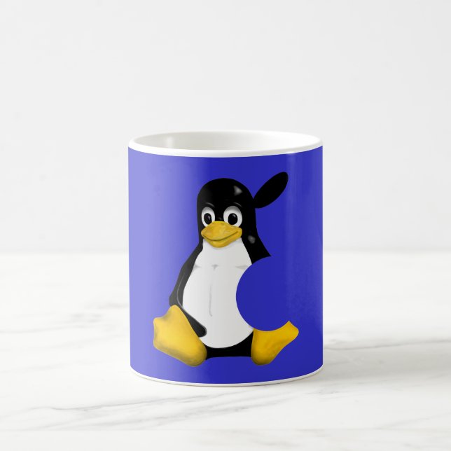MAC BIRNEN-APPLES LINUX TUX TASSE (Mittel)