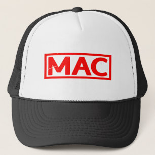 Mac-Briefmarke Truckerkappe