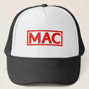 Mac-Briefmarke Truckerkappe