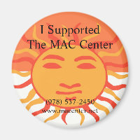 MAC Center Magnet