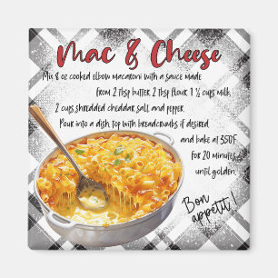 Mac & Cheese Rezept Magnet