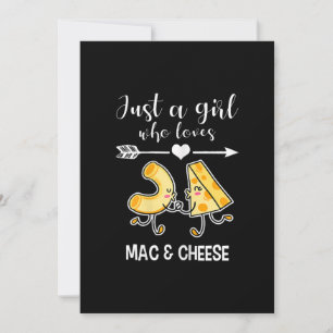 Mac & Cheese Shirt Funny Mac and Cheese Lover Gift Feiertagskarte