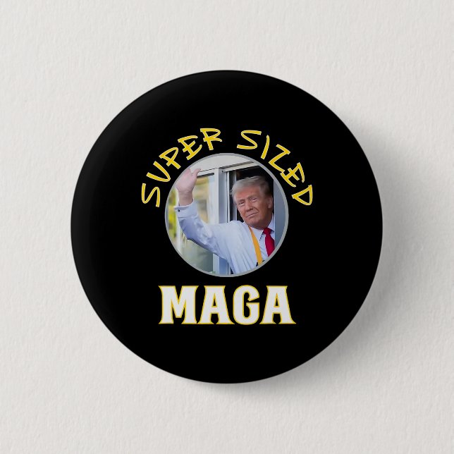 Mac Daddy Trump Vance 2024 macht Fries Button (Vorderseite)