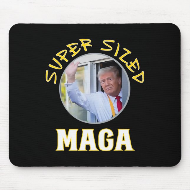 Mac Daddy Trump Vance macht Pommes Frites  Mousepad (Vorne)