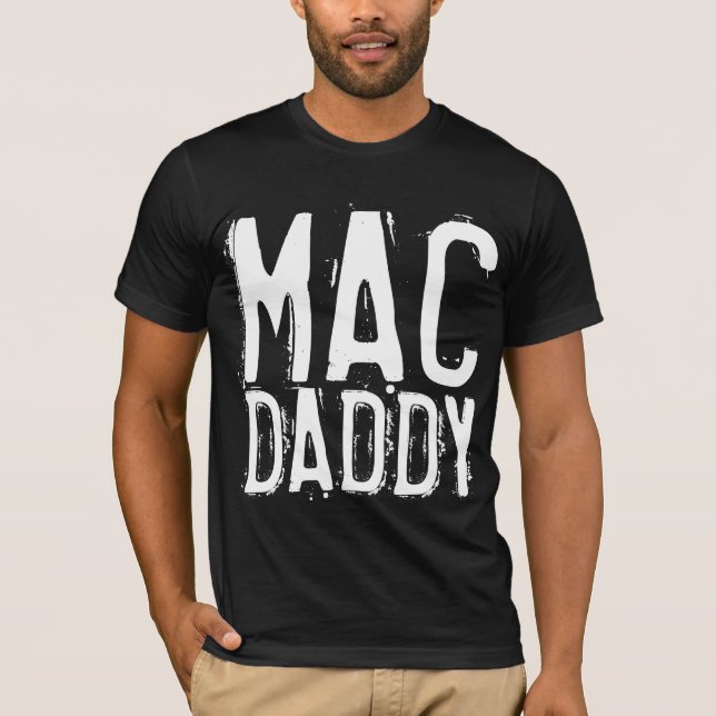 MAC DADDY VATER Vintag Männer T - Shirt (Vorderseite)