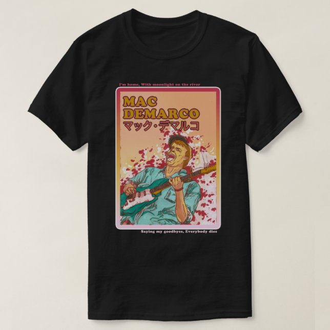 Mac DeMarco Classic T-Shirt (Design vorne)