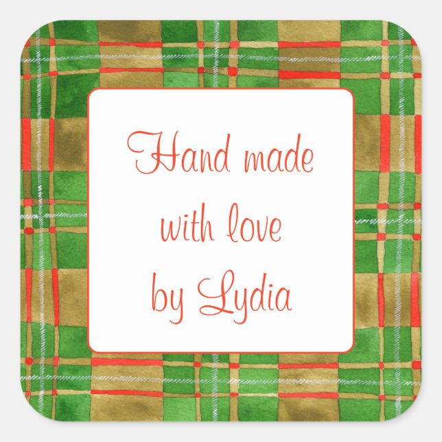 MAC GREGOR TARTAN 3" Aufkleber auf dem Platz "Hand (Vorderseite)