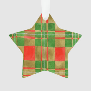 MAC GREGOR TARTAN Acryl Sternenornament Ornament