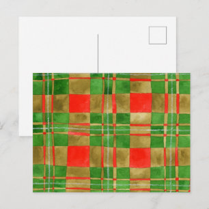 MAC GREGOR TARTAN Postkarte