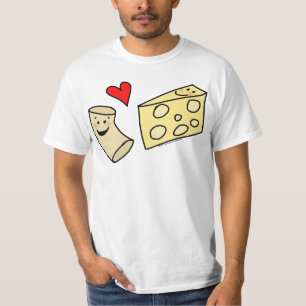 Mac-Herz-Käse, Spaß-Makkaroni + Käse-Shirt T-Shirt