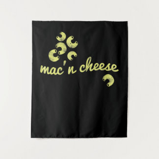 Mac-Käse | Spaß Koch Spaß Geschenk Wandteppich