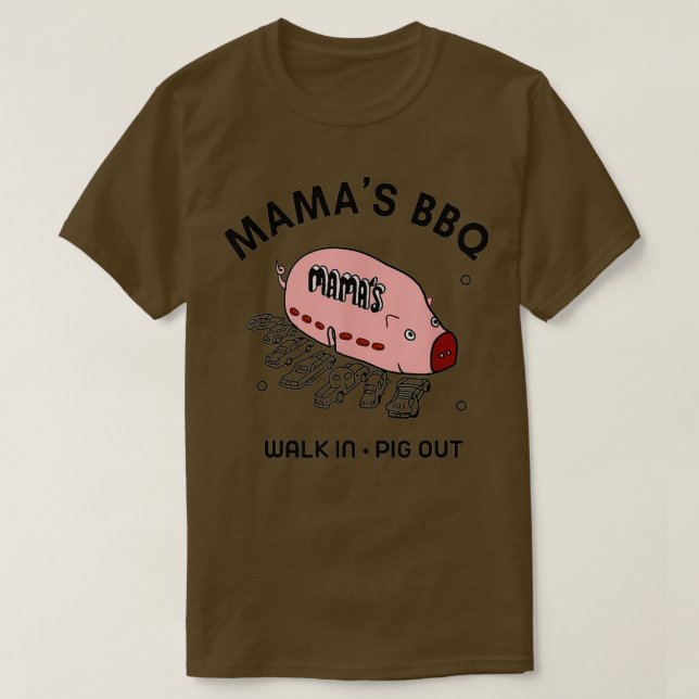 Mac Mamas GRILLEN Spaziergang durch Sonnenschein S T-Shirt (Design vorne)